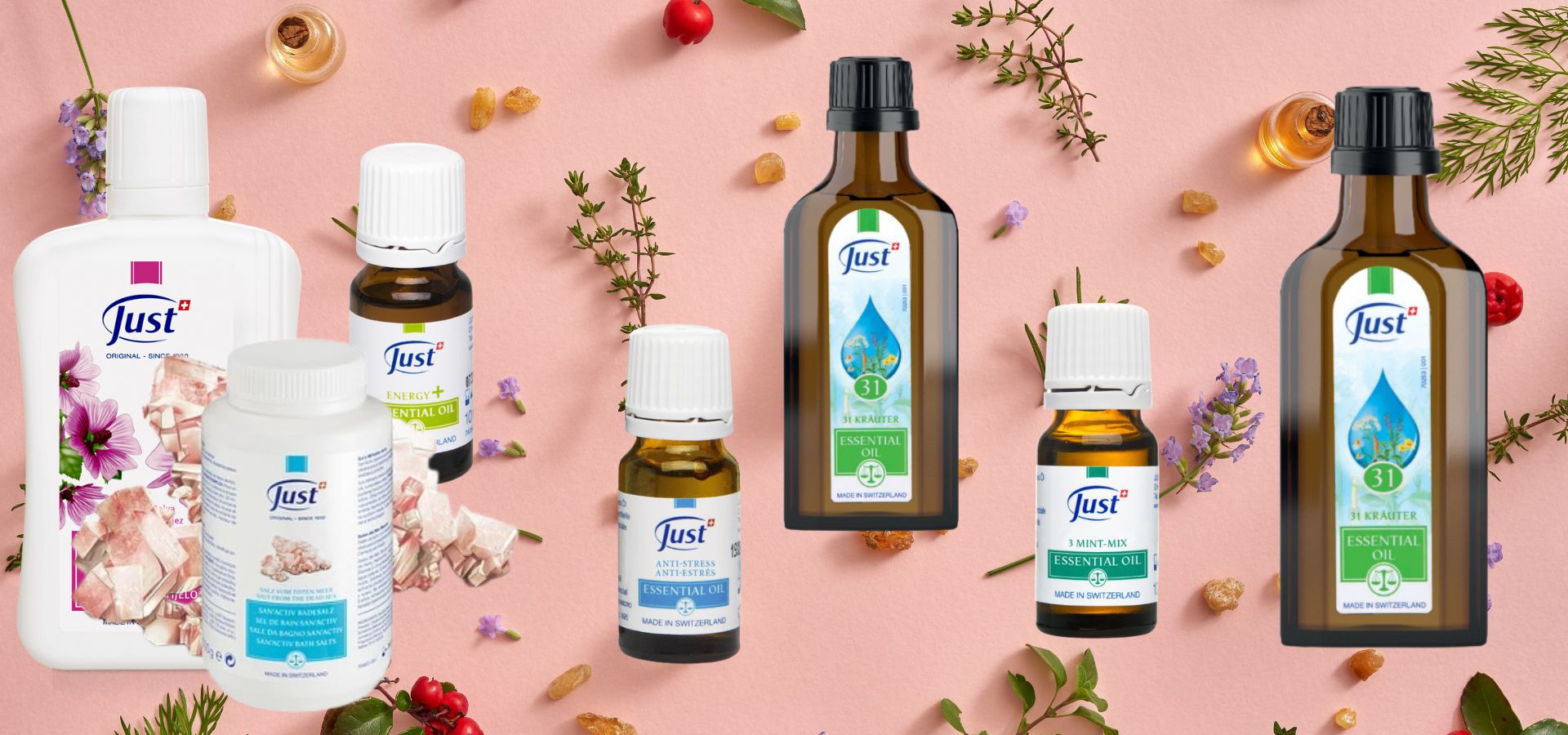 Essential oils - JUST